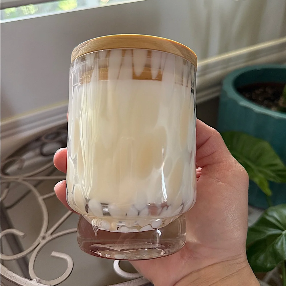 Glass Candle — Citrus Grove - 8 Oz, Overjoyed Boutique
